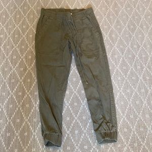 Olive green Bella Dahl joggers XS